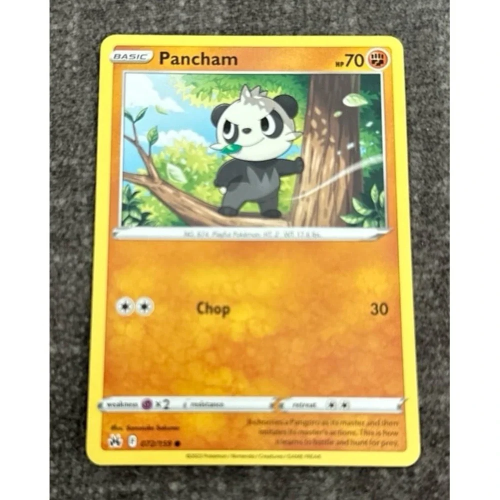 Pancham Pokemon Card